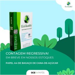papel sustentavel reciclado ()